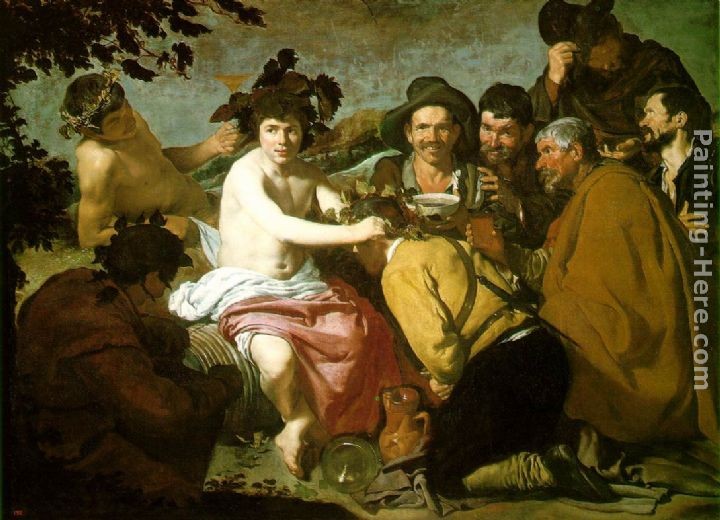 Diego Rodriguez de Silva Velazquez The Topers